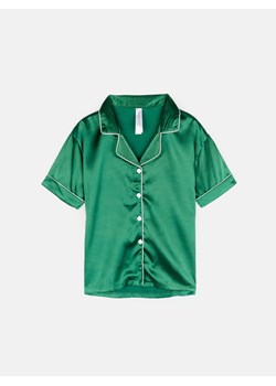 GATE Satynowa koszula piżamowa 34 ze sklepu gateshop w kategorii Piżamy damskie - zdjęcie 162055565