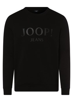 Joop Jeans Męska bluza nierozpinana Mężczyźni Bawełna czarny nadruk ze sklepu vangraaf w kategorii Bluzy męskie - zdjęcie 162055955