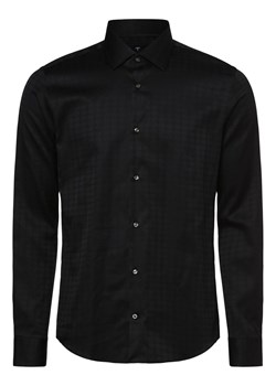 JOOP! Koszula męska Mężczyźni Slim Fit Bawełna czarny wzorzysty ze sklepu vangraaf w kategorii Koszule męskie - zdjęcie 162055985