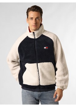 Tommy Jeans Męska kurtka dwustronna Mężczyźni écru jednolity ze sklepu vangraaf w kategorii Bluzy męskie - zdjęcie 162056116
