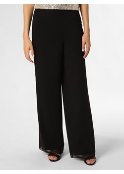 Vera Mont Spodnie Kobiety Sztuczne włókno czarny jednolity ze sklepu vangraaf w kategorii Spodnie damskie - zdjęcie 162056147