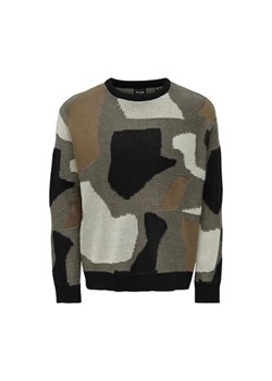 ONLY & SONS Sweter - Wielokolorowy - Mężczyzna - 2XL(2XL) ze sklepu Halfprice w kategorii Swetry męskie - zdjęcie 162059556