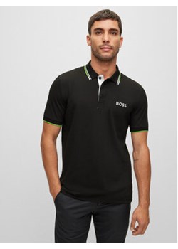Boss Polo Paddy Pro 50469102 Czarny Regular Fit ze sklepu MODIVO w kategorii T-shirty męskie - zdjęcie 162062957