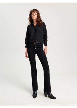 Sinsay - Koszula gładka - czarny ze sklepu Sinsay w kategorii Koszule damskie - zdjęcie 162065636