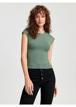 Sinsay - Koszulka - zielony ze sklepu Sinsay w kategorii Bluzki damskie - zdjęcie 162065738