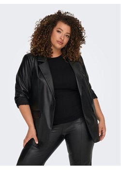 ONLY Carmakoma Marynarka 15295527 Czarny Regular Fit ze sklepu MODIVO w kategorii Marynarki damskie - zdjęcie 162070748