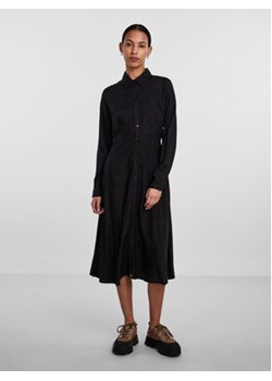Pieces Sukienka koszulowa 17140732 Czarny Regular Fit ze sklepu MODIVO w kategorii Sukienki - zdjęcie 162070957