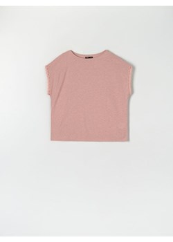 Sinsay - Koszulka oversize - różowy ze sklepu Sinsay w kategorii Bluzki damskie - zdjęcie 162076026