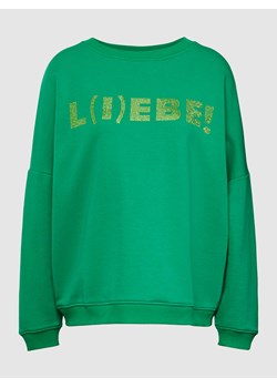Bluza z nadrukiem z napisem model ‘L(I)EBE!) ze sklepu Peek&Cloppenburg  w kategorii Bluzy damskie - zdjęcie 162077385