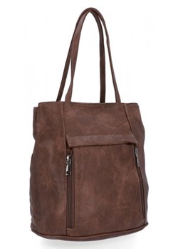 Torebka Damska z Funkcją Plecaka firmy Hernan Ziemista (kolory) ze sklepu PaniTorbalska w kategorii Torby Shopper bag - zdjęcie 162077956