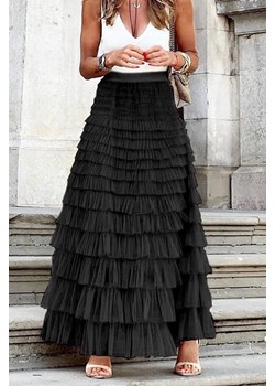 Spódnica ASELIKA BLACK ze sklepu Ivet Shop w kategorii Spódnice - zdjęcie 162095409