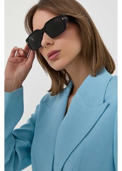 Tom Ford okulary przeciwsłoneczne damskie kolor czarny ze sklepu PRM w kategorii Okulary przeciwsłoneczne damskie - zdjęcie 162095698