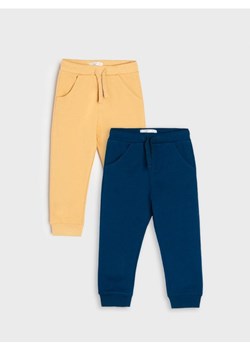 Sinsay - Spodnie jogger 2 pack - niebieski ze sklepu Sinsay w kategorii Odzież dla niemowląt - zdjęcie 162104918