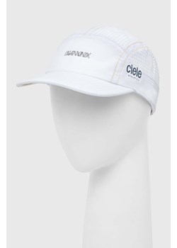 Ciele Athletics czapka z daszkiem GOCap SC - WWM CLGCSCWCCHX.WH001 kolor biały z nadrukiem ze sklepu PRM w kategorii Czapki z daszkiem męskie - zdjęcie 162105705