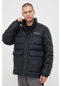 Columbia kurtka męska kolor czarny zimowa ze sklepu ANSWEAR.com w kategorii Kurtki męskie - zdjęcie 162109077