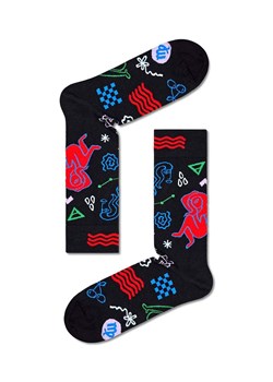 Happy Socks skarpetki Zodiac Virgo kolor czarny ze sklepu ANSWEAR.com w kategorii Skarpetki damskie - zdjęcie 162109396