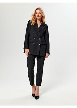 Sinsay - Spodnie tkaninowe - czarny ze sklepu Sinsay w kategorii Spodnie damskie - zdjęcie 162123806