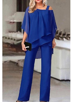 Komplet VELOMEA BLUE ze sklepu Ivet Shop w kategorii Komplety i garnitury damskie - zdjęcie 162125739