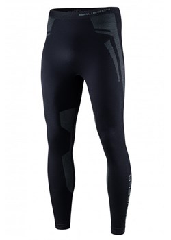 Męskie legginsy termoaktywne Brubeck Dry - czarne ze sklepu Sportstylestory.com w kategorii Bielizna termoaktywna męska - zdjęcie 162129937
