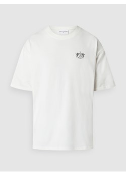 T-shirt o kroju oversized z napisami ze sklepu Peek&Cloppenburg  w kategorii T-shirty męskie - zdjęcie 162132219