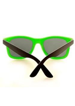 Kwadratowe okulary przeciwsłoneczne MAZZINI  RETRO CUTE zielony ze sklepu Verostilo w kategorii Okulary przeciwsłoneczne damskie - zdjęcie 162139536