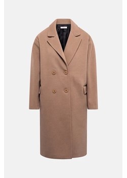 PLEASE Płaszcz - Brązowy średni - Kobieta - L (L) ze sklepu Halfprice w kategorii Płaszcze damskie - zdjęcie 162196328