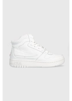 Fila sneakersy skórzane FXVENTUNO kolor biały ze sklepu ANSWEAR.com w kategorii Buty sportowe męskie - zdjęcie 162198695