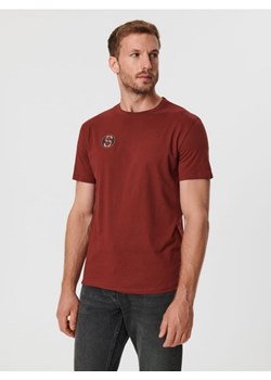 Sinsay - Koszulka z nadrukiem - czerwony ze sklepu Sinsay w kategorii T-shirty męskie - zdjęcie 162213196