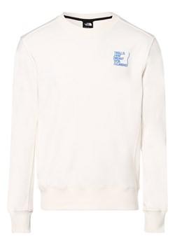 The North Face Męska bluza nierozpinana Mężczyźni biały nadruk ze sklepu vangraaf w kategorii Bluzy męskie - zdjęcie 162272396
