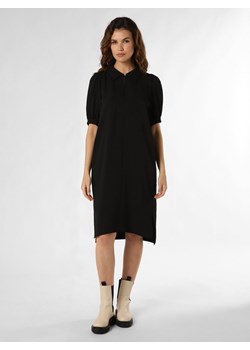 MOS MOSH Sukienka damska Kobiety Sztuczne włókno czarny jednolity ze sklepu vangraaf w kategorii Sukienki - zdjęcie 162272506