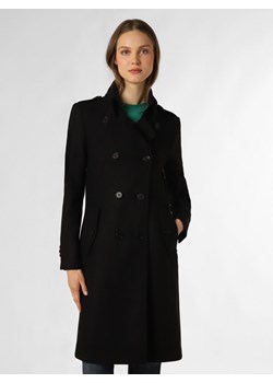 Drykorn Płaszcz damski Kobiety wełna ze strzyży czarny jednolity ze sklepu vangraaf w kategorii Płaszcze damskie - zdjęcie 162272548