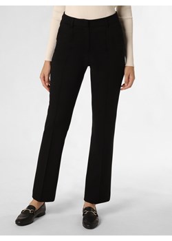 More & More Spodnie Kobiety wiskoza czarny jednolity ze sklepu vangraaf w kategorii Spodnie damskie - zdjęcie 162272625