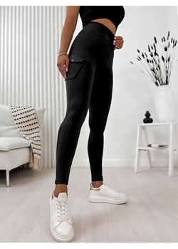 legginsy loja czarne s/36 ze sklepu UBRA w kategorii Spodnie damskie - zdjęcie 162290447