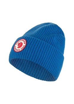 Fjallraven czapka F78142.538 1964 Logo kolor niebieski z grubej dzianiny wełniana ze sklepu PRM w kategorii Czapki zimowe damskie - zdjęcie 162304539