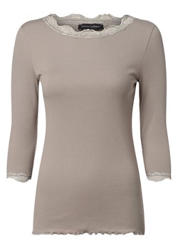 Franco Callegari Koszulka damska Kobiety Bawełna taupe jednolity ze sklepu vangraaf w kategorii Bluzki damskie - zdjęcie 162309475