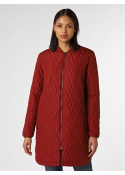 soyaconcept® Damski płaszcz pikowany Kobiety Sztuczne włókno czerwony jednolity ze sklepu vangraaf w kategorii Płaszcze damskie - zdjęcie 162309506