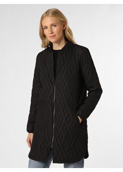 soyaconcept® Damski płaszcz pikowany Kobiety Sztuczne włókno czarny jednolity ze sklepu vangraaf w kategorii Płaszcze damskie - zdjęcie 162309508