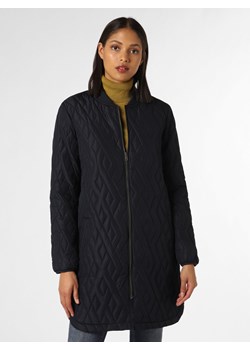 soyaconcept® Damski płaszcz pikowany Kobiety Sztuczne włókno granatowy jednolity ze sklepu vangraaf w kategorii Płaszcze damskie - zdjęcie 162309509