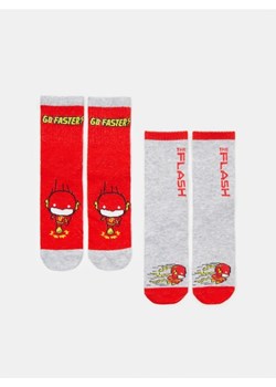 Sinsay - Skarpetki Flash 2 pack - szary ze sklepu Sinsay w kategorii Skarpetki dziecięce - zdjęcie 162318815