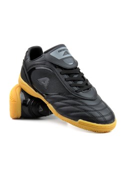 Buty sportowe męskie halówki - American Club FH 52/23, czarne ze sklepu ulubioneobuwie w kategorii Buty sportowe męskie - zdjęcie 162318947