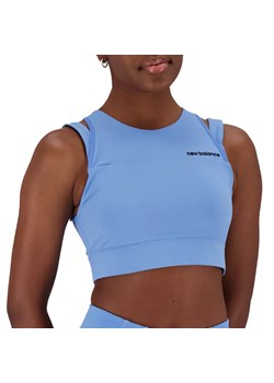 Biustonosz sportowy New Balance WB21110HER - niebieski ze sklepu streetstyle24.pl w kategorii Biustonosze - zdjęcie 162320875