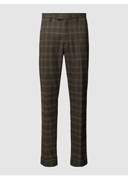 Spodnie do garnituru ze wzorem w kratę glencheck ze sklepu Peek&Cloppenburg  w kategorii Spodnie męskie - zdjęcie 162351226