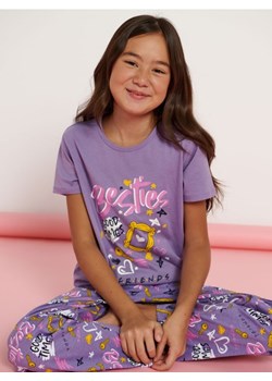 Sinsay - Piżama Friends - fioletowy ze sklepu Sinsay w kategorii Piżamy dziecięce - zdjęcie 162354365