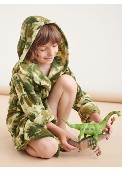 Sinsay - Szlafrok z kapturem - zielony ze sklepu Sinsay w kategorii Szlafroki dziecięce - zdjęcie 162354409