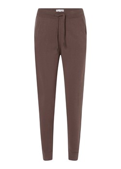 Marie Lund Damskie spodnie dresowe Kobiety taupe jednolity ze sklepu vangraaf w kategorii Spodnie damskie - zdjęcie 162356899