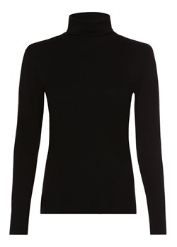 s.Oliver Damska koszulka z długim rękawem Kobiety Bawełna czarny jednolity ze sklepu vangraaf w kategorii Bluzki damskie - zdjęcie 162356906