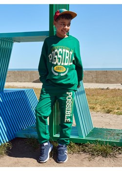 Sinsay - Spodnie dresowe jogger - zielony ze sklepu Sinsay w kategorii Spodnie chłopięce - zdjęcie 162369345