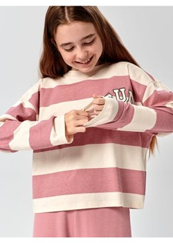 Sinsay - Koszulka - kremowy ze sklepu Sinsay w kategorii Bluzki dziewczęce - zdjęcie 162369348