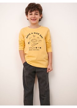 Sinsay - Koszulka z nadrukiem - kremowy ze sklepu Sinsay w kategorii T-shirty chłopięce - zdjęcie 162369415