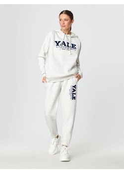 Sinsay - Spodnie dresowe Yale - szary ze sklepu Sinsay w kategorii Spodnie damskie - zdjęcie 162369425